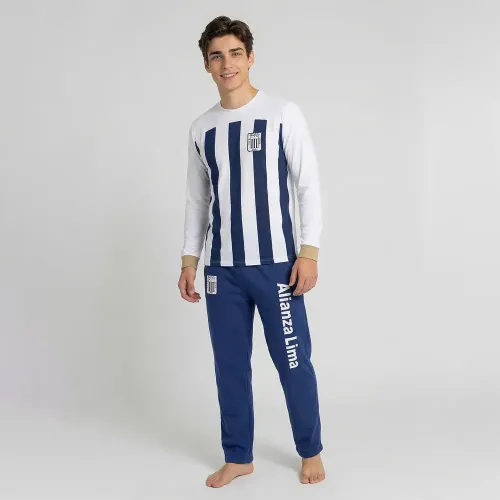 Pijama Kayser Jovencito Pantalon Poliester color azul | Platanitos