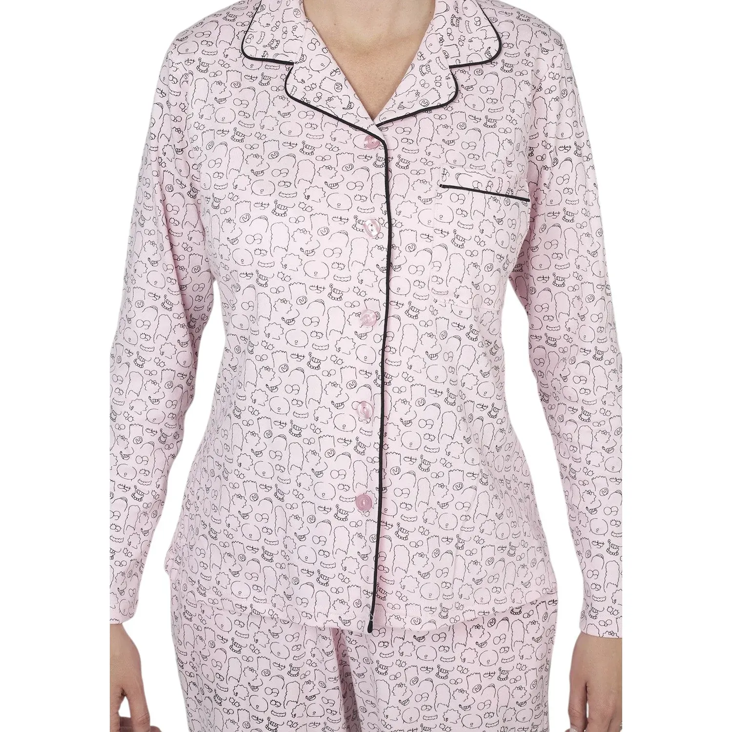 Pijama Kayser Mujer Pantalon Algodon color rosado | Platanitos