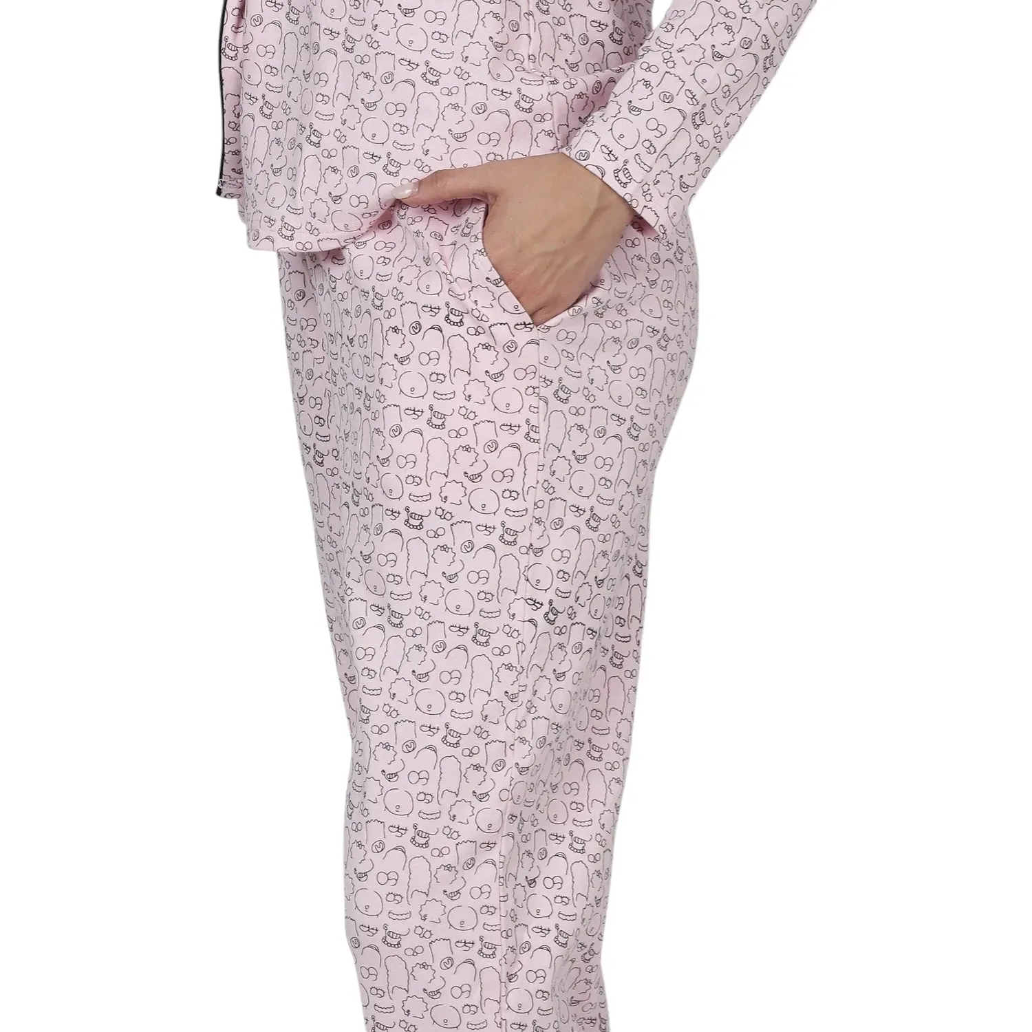 Pijama Kayser Mujer Pantalon Algodon color rosado | Platanitos
