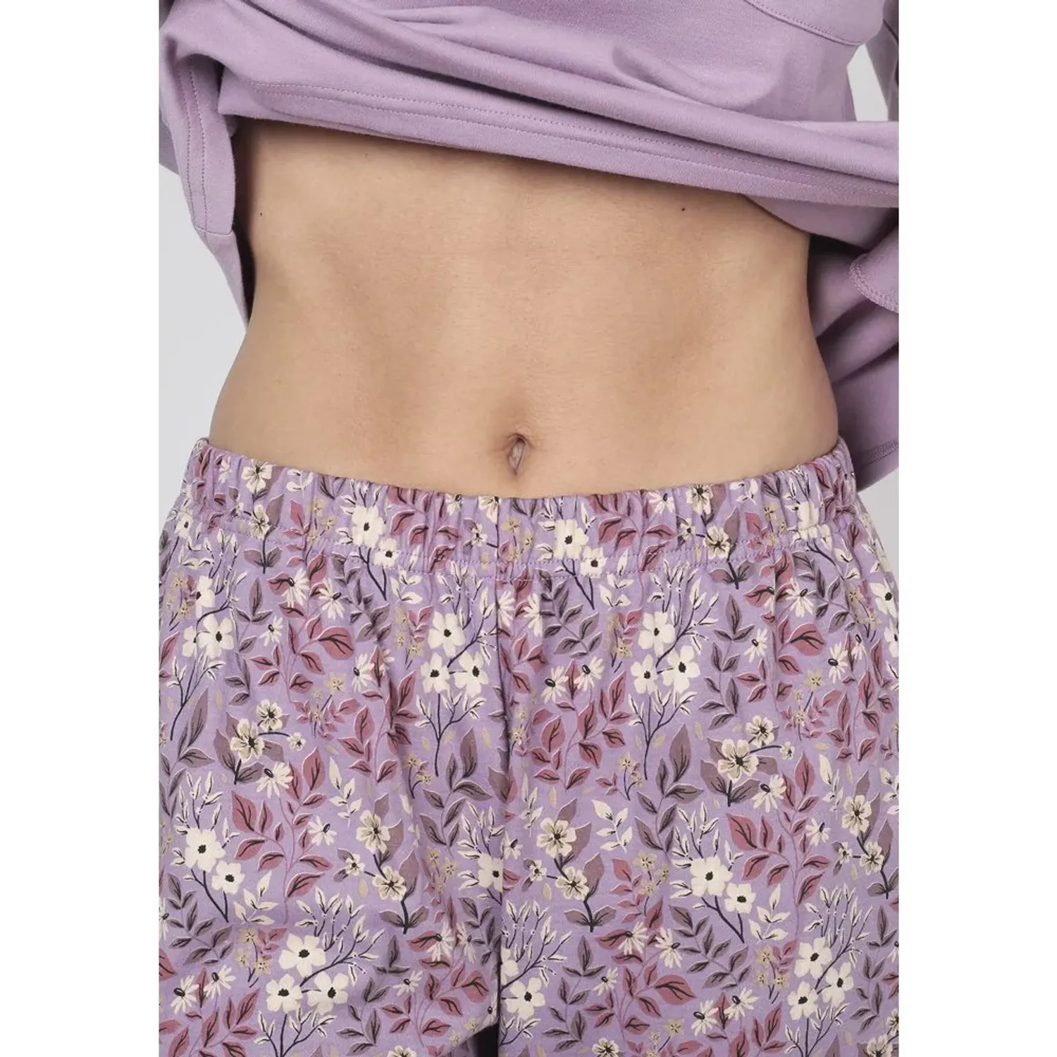 Pijama Kayser Mujer Pantalon Algodon color morado | Platanitos