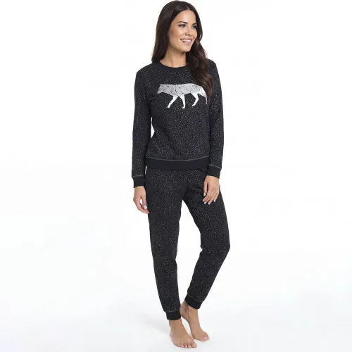 Kayser Negro de Mujer modelo Pijama Mujer Pantalon Algodon mujer 2026013118285722118  