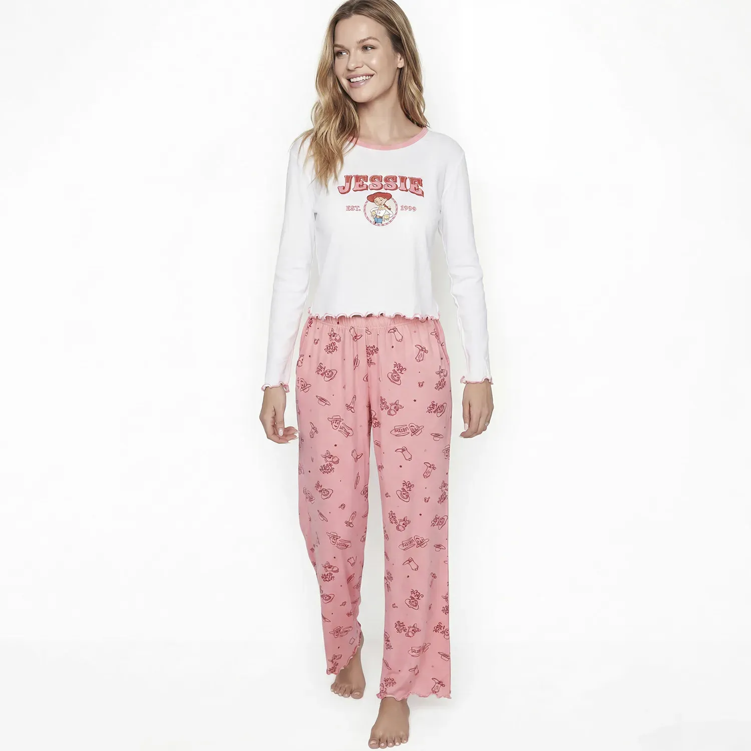Pijama Kayser Mujer Pantalon Piel De Durazno color coral | Platanitos