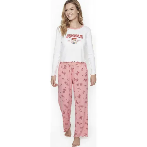 Pijama Kayser Mujer Pantalon Piel De Durazno | Platanitos