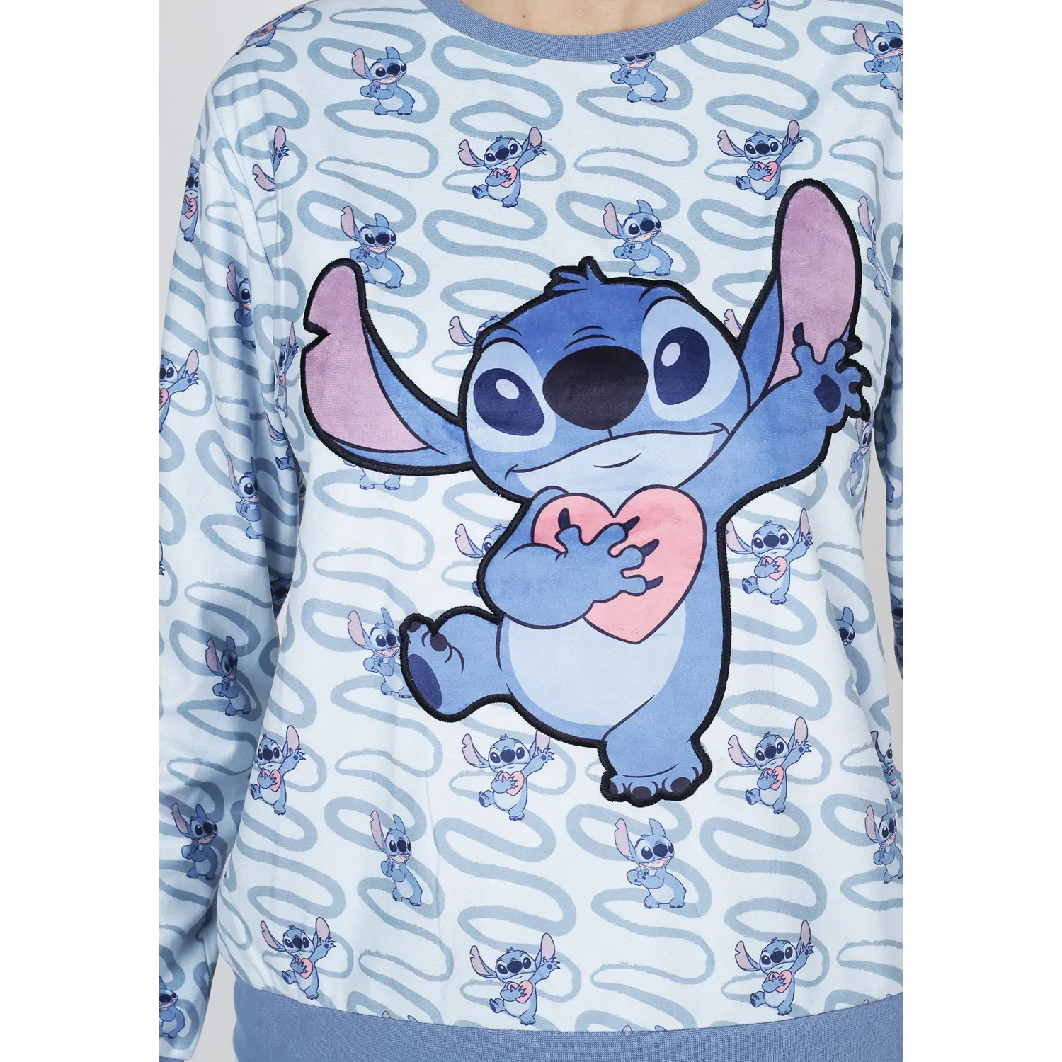 Pijama Kayser Mujer Pantalon Plush color azul | Platanitos