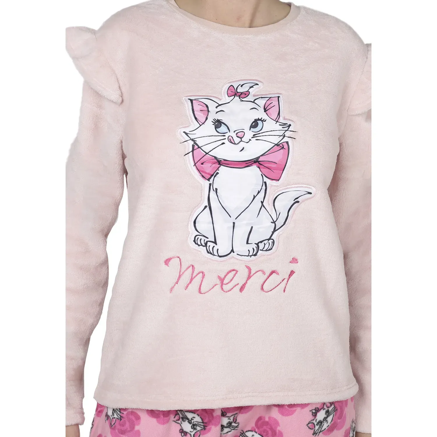 Pijama Kayser Mujer Pantalon Polar color rosado | Platanitos