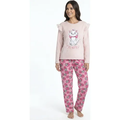 Pijama Kayser Mujer Pantalon Polar color rosado | Platanitos