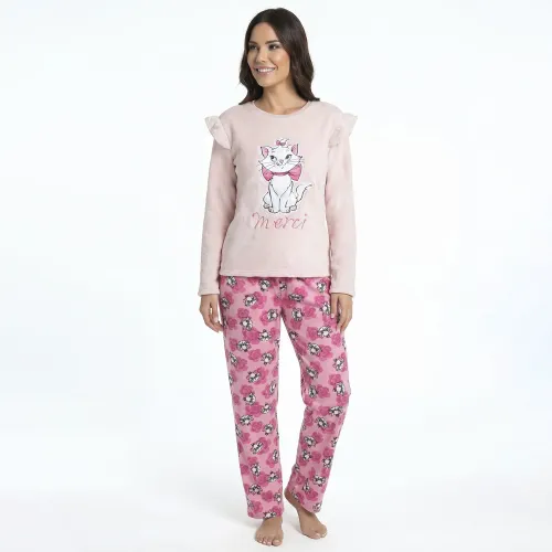 Pijama Kayser Mujer Pantalon Polar color rosado | Platanitos
