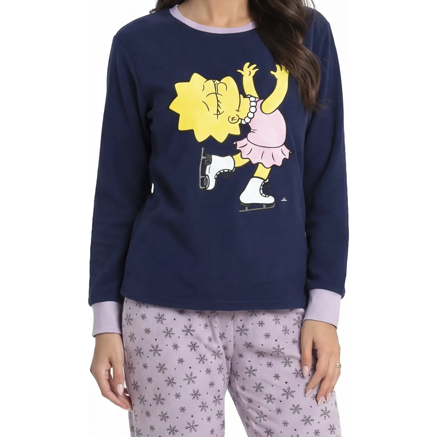 Kayser Pijama Kayser Mujer Pantalon Polar color azul | Platanitos