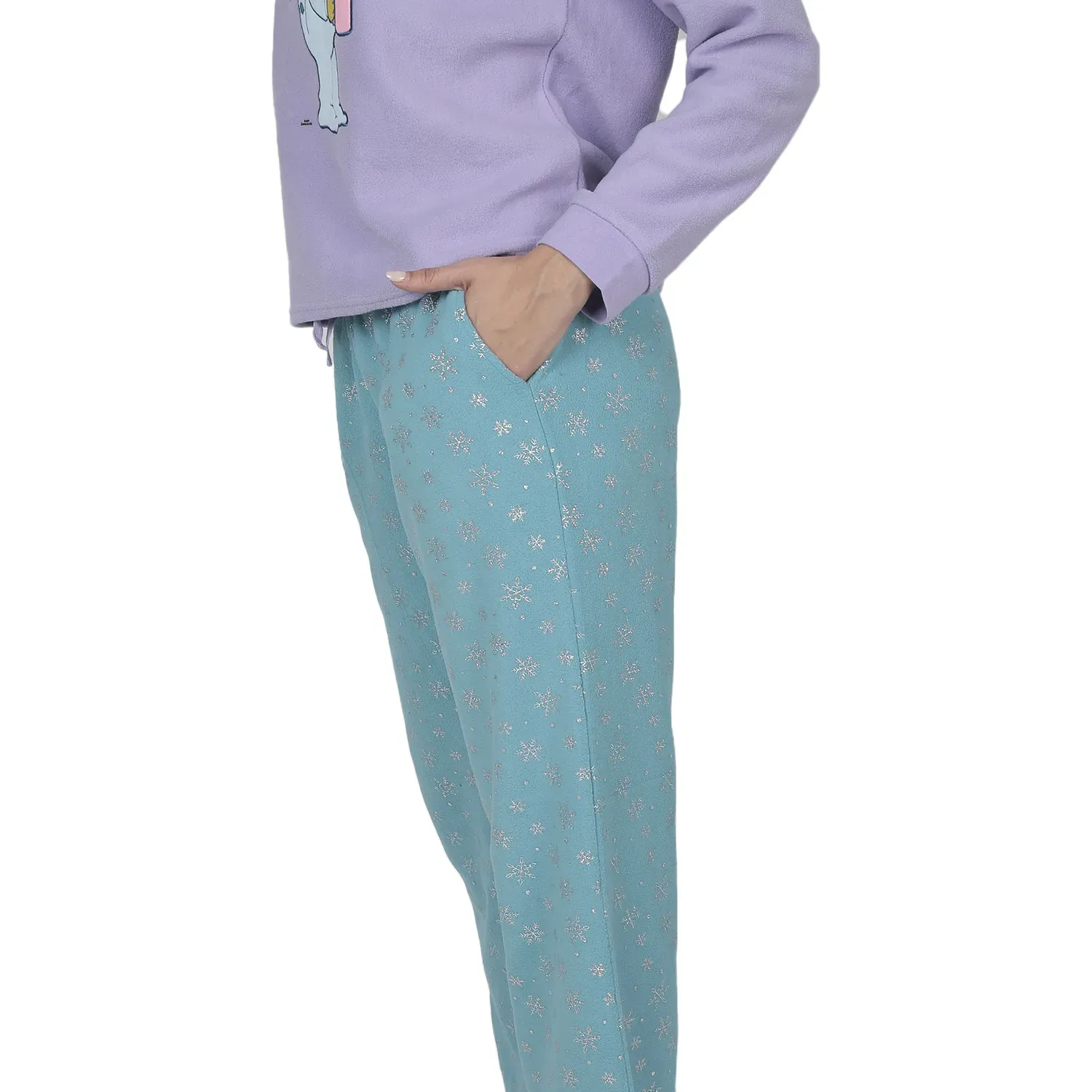 Pijama Kayser Mujer Pantalon Polar color lila | Platanitos