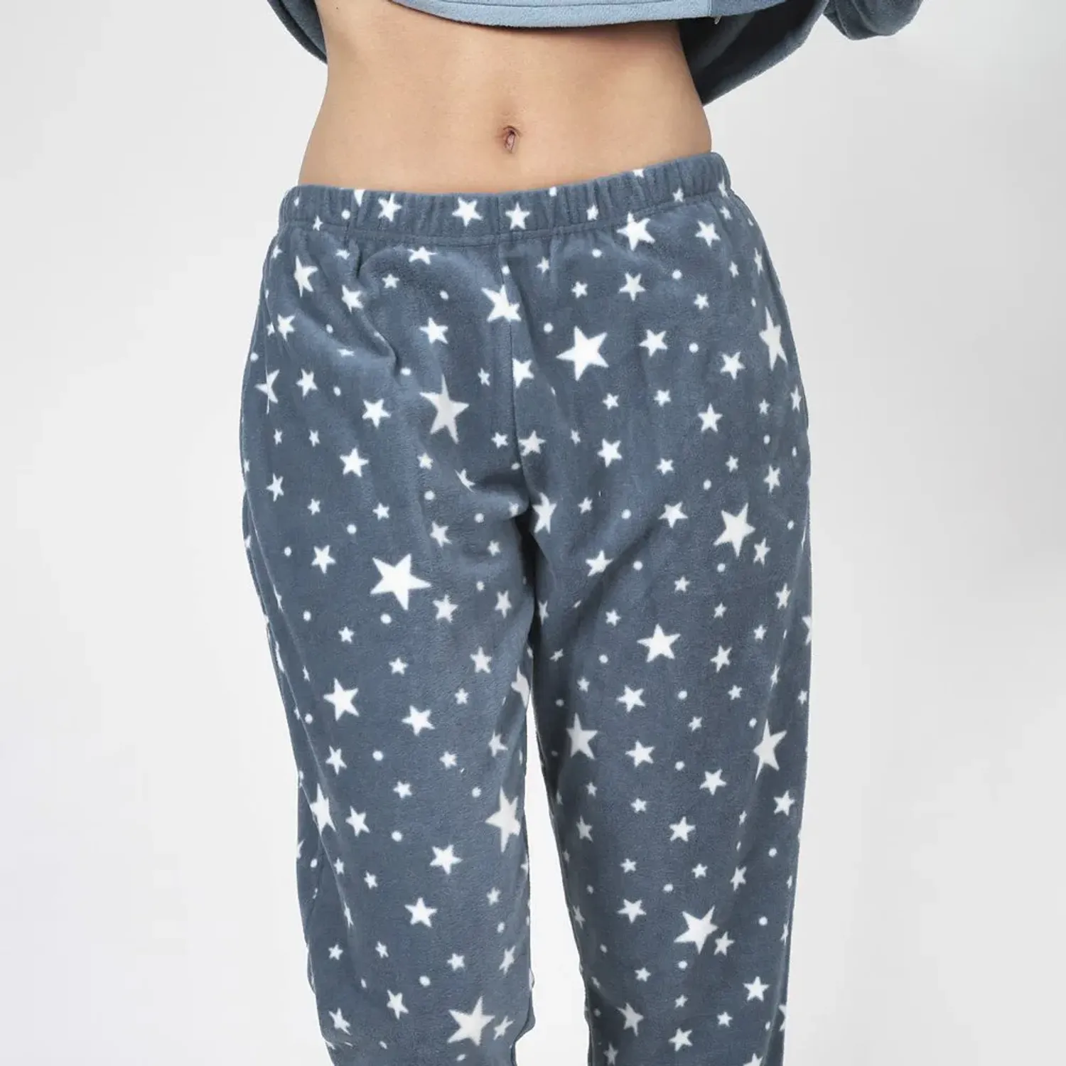 Pijama Kayser Mujer Pantalon Polar color azul | Platanitos