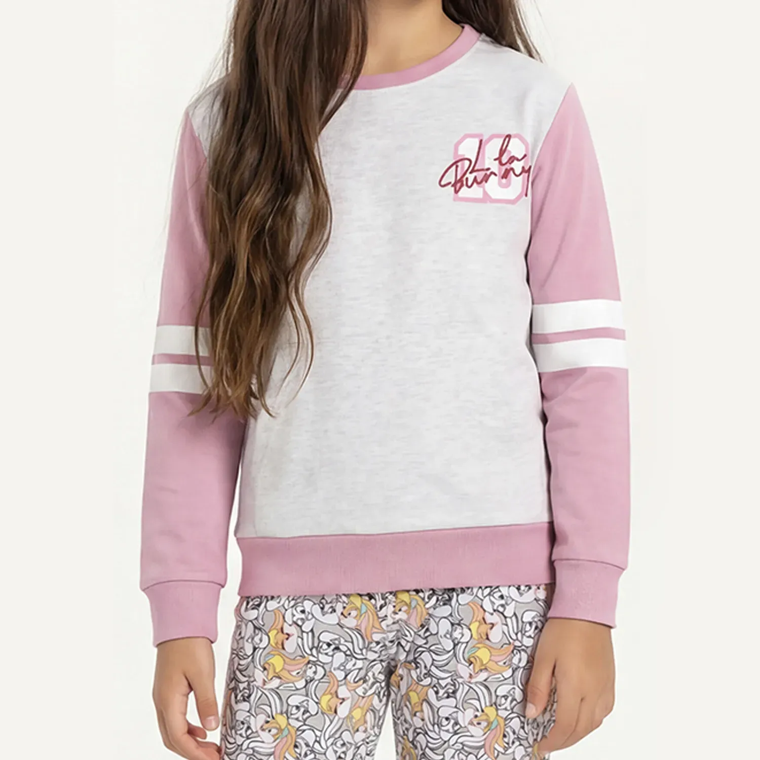 Kayser Pijama Kayser Niña Pantalon Algodon color rosado | Platanitos