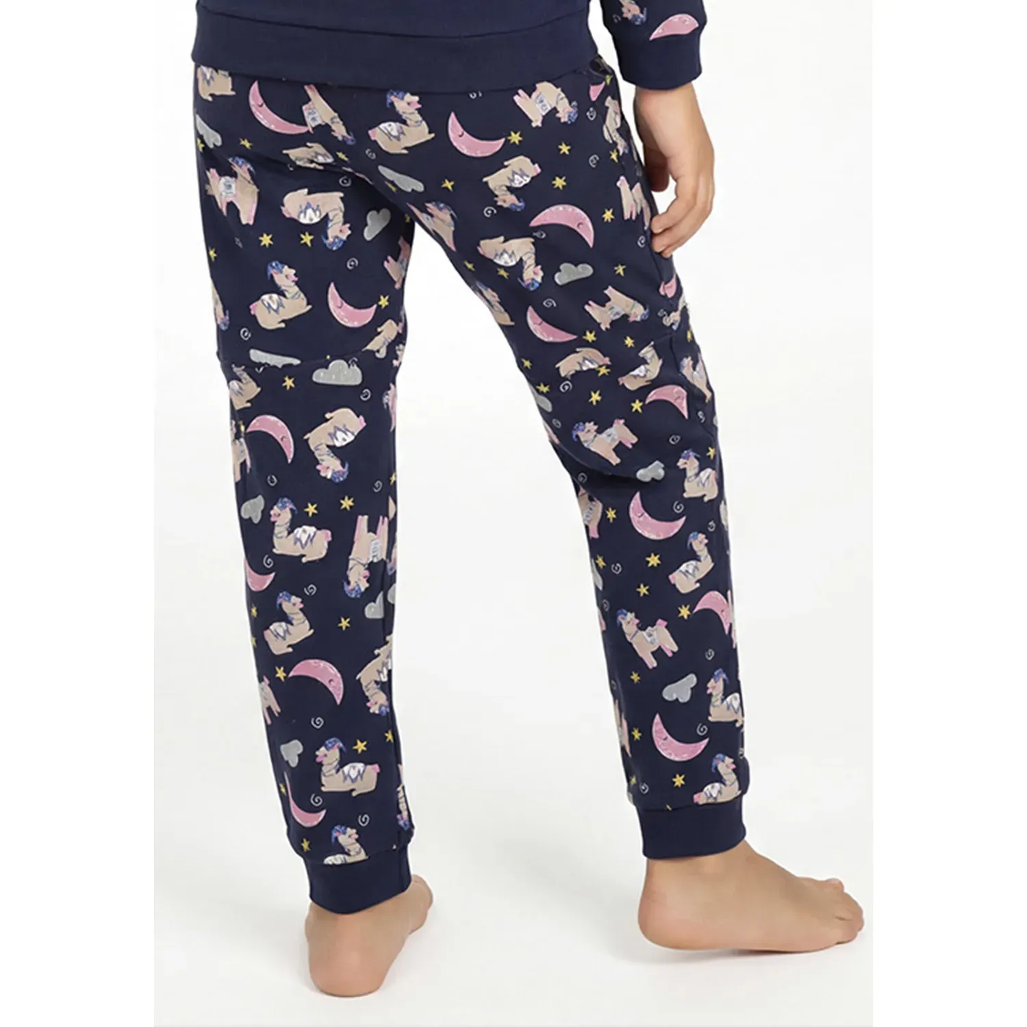 Pijama Kayser Niña Pantalon Algodon color azul | Platanitos