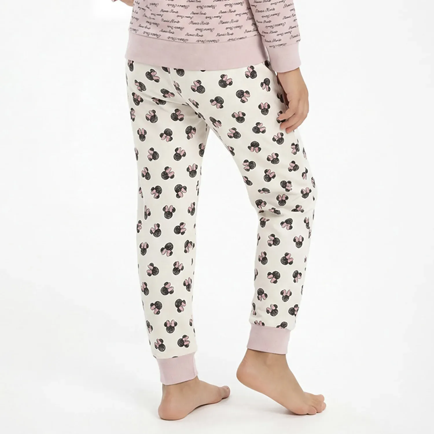 Kayser Pijama Kayser Niña Pantalon French Terry color rosado | Platanitos