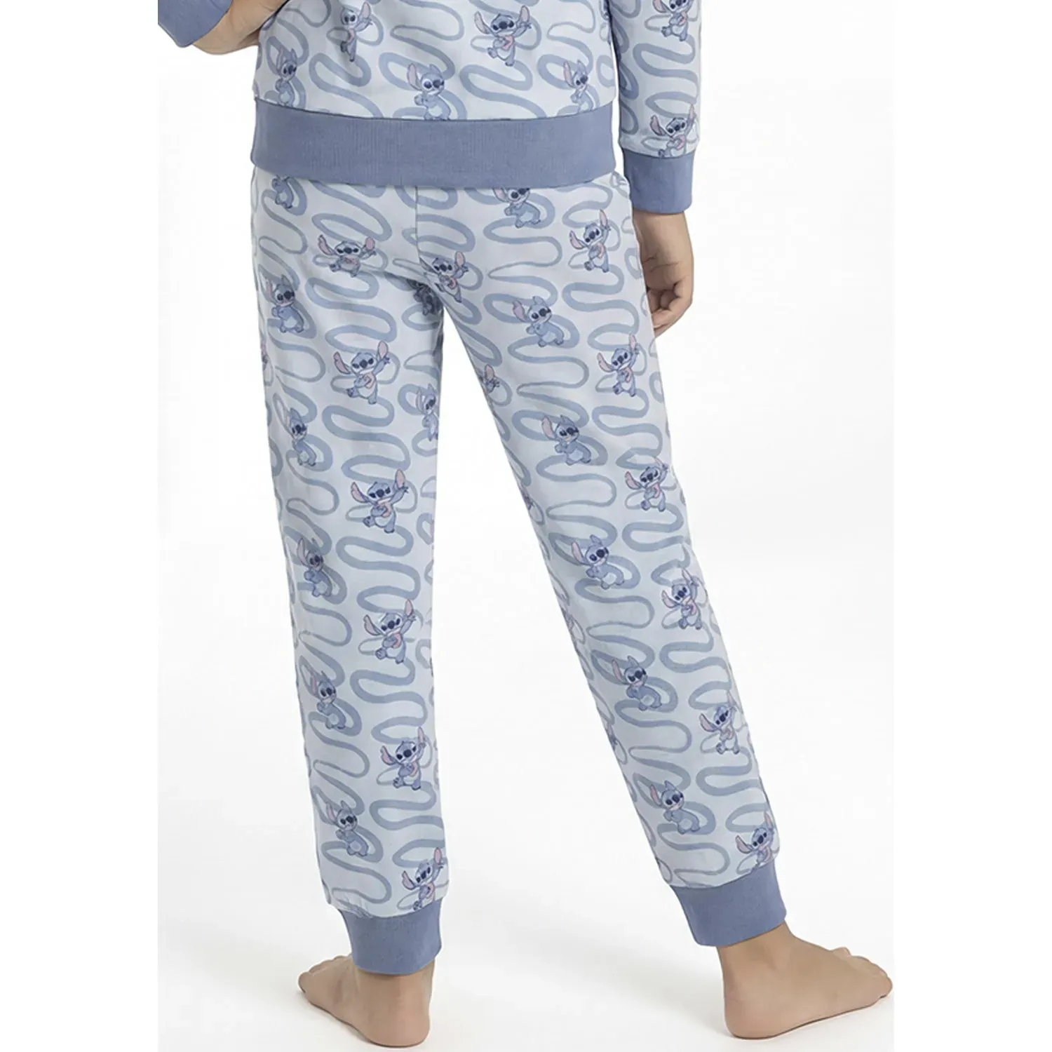 Pijama Kayser Niña Pantalon Plush color azul | Platanitos