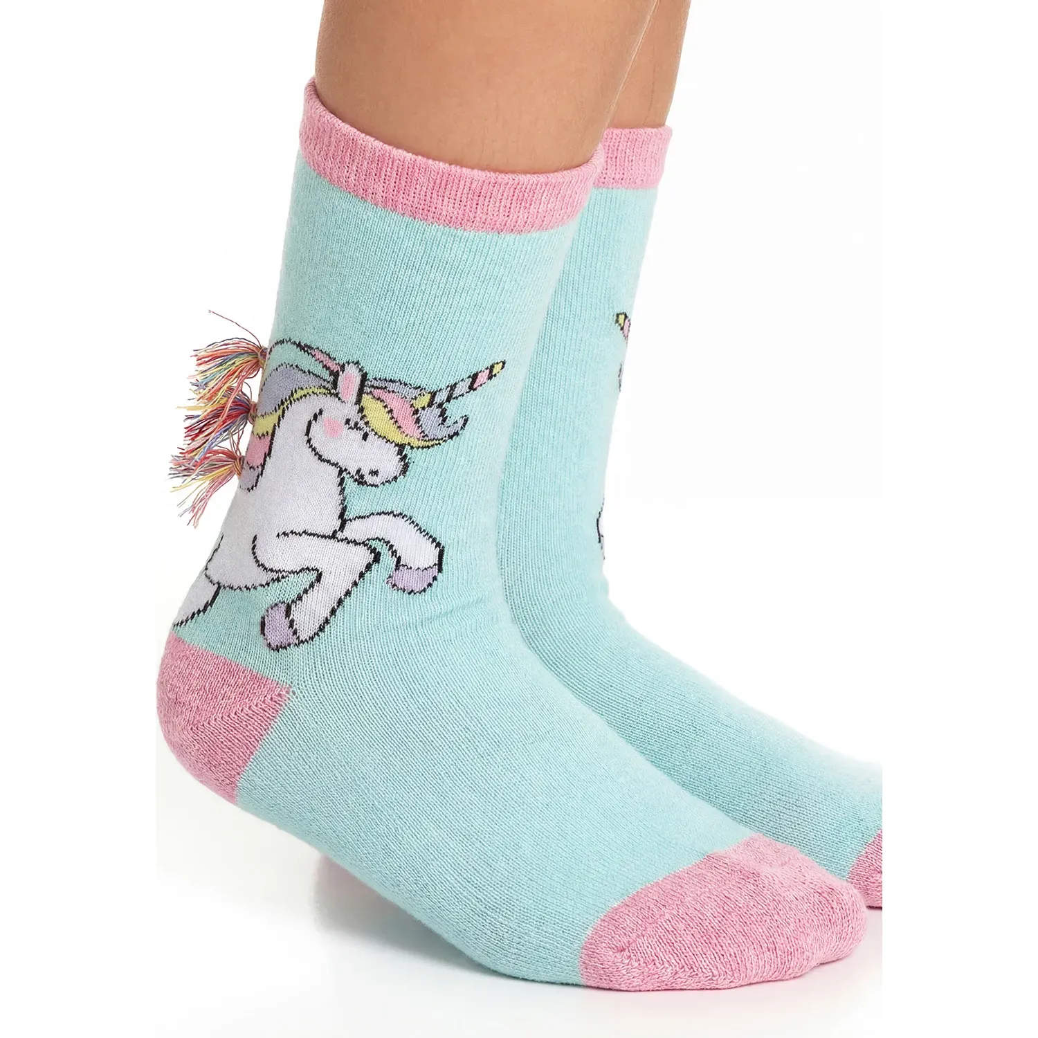 Pijama Kayser Niña Pantalon Plush color celeste | Platanitos