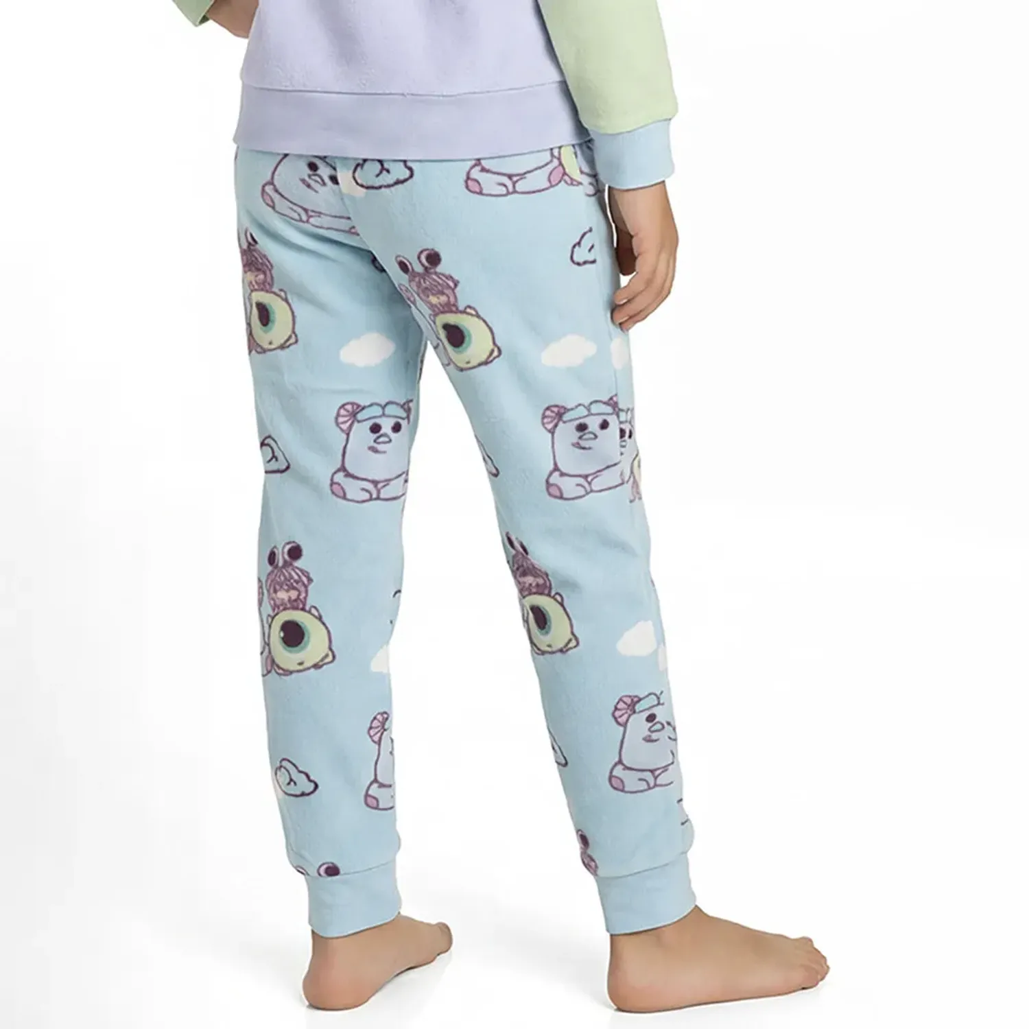 Kayser Pijama Kayser Niña Pantalon Polar color celeste | Platanitos