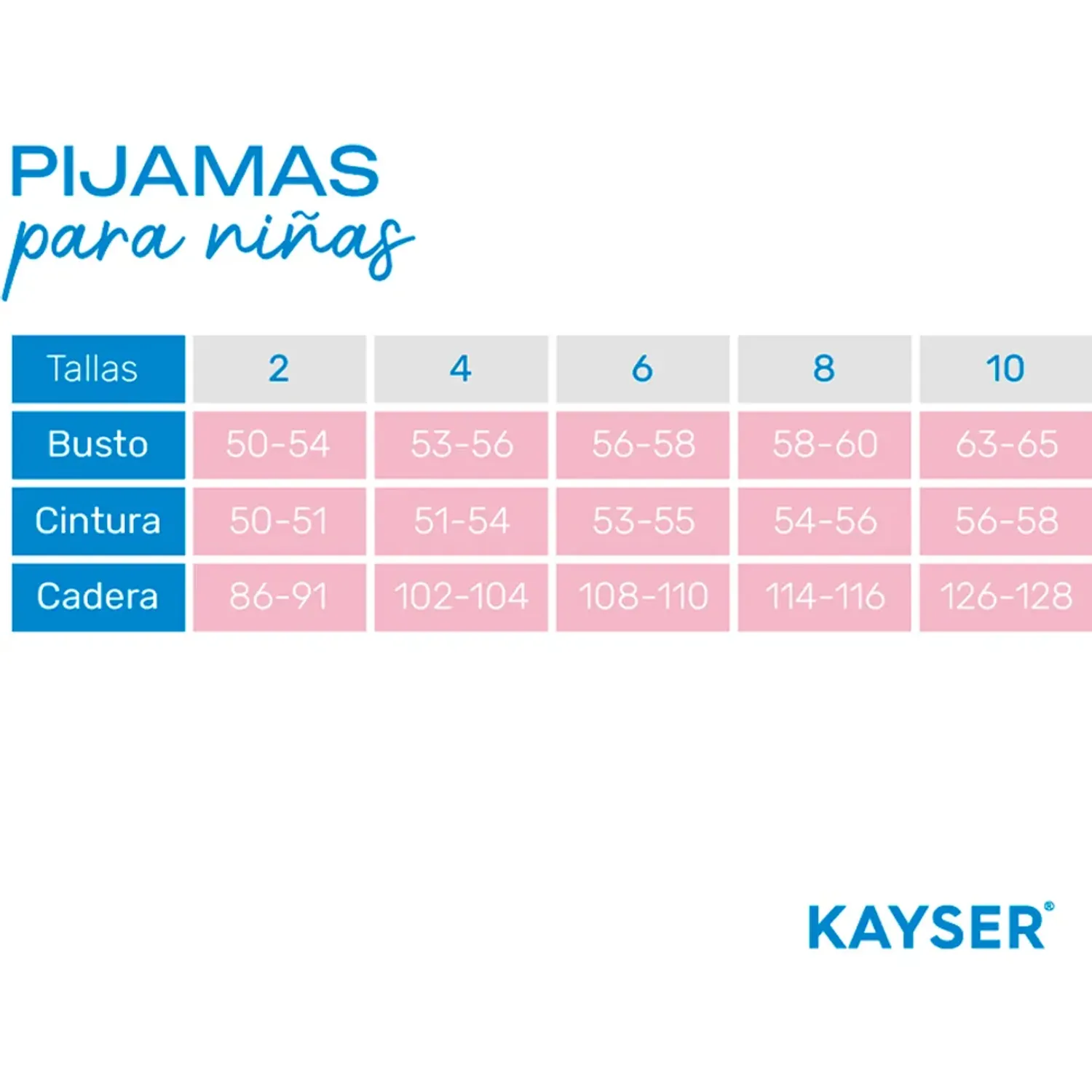 Pijama Kayser Niña Pantalon Polar color azul | Platanitos