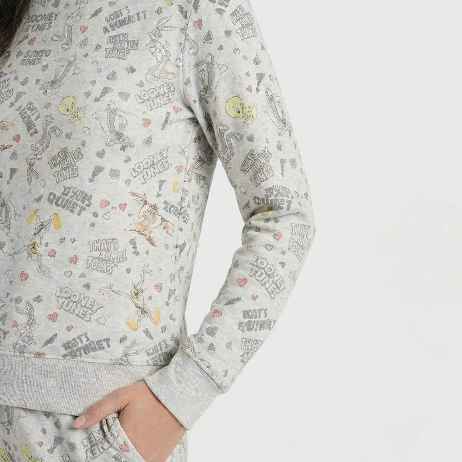 Kayser Pijama Kayser Niña Pantalon Polar color gris | Platanitos