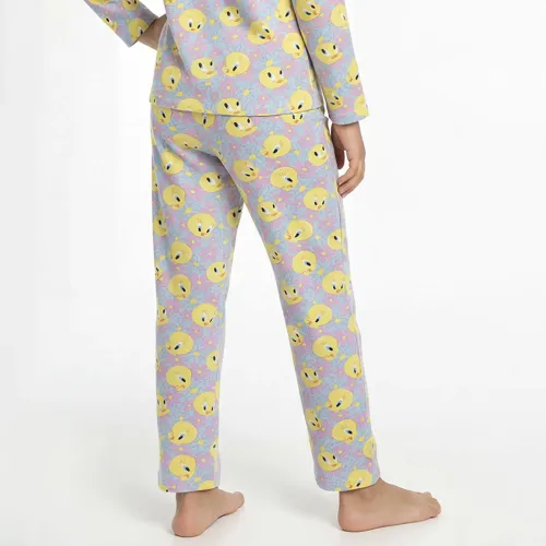 Kayser Pijama Niña Pantalon Tela Piel De Durazno
