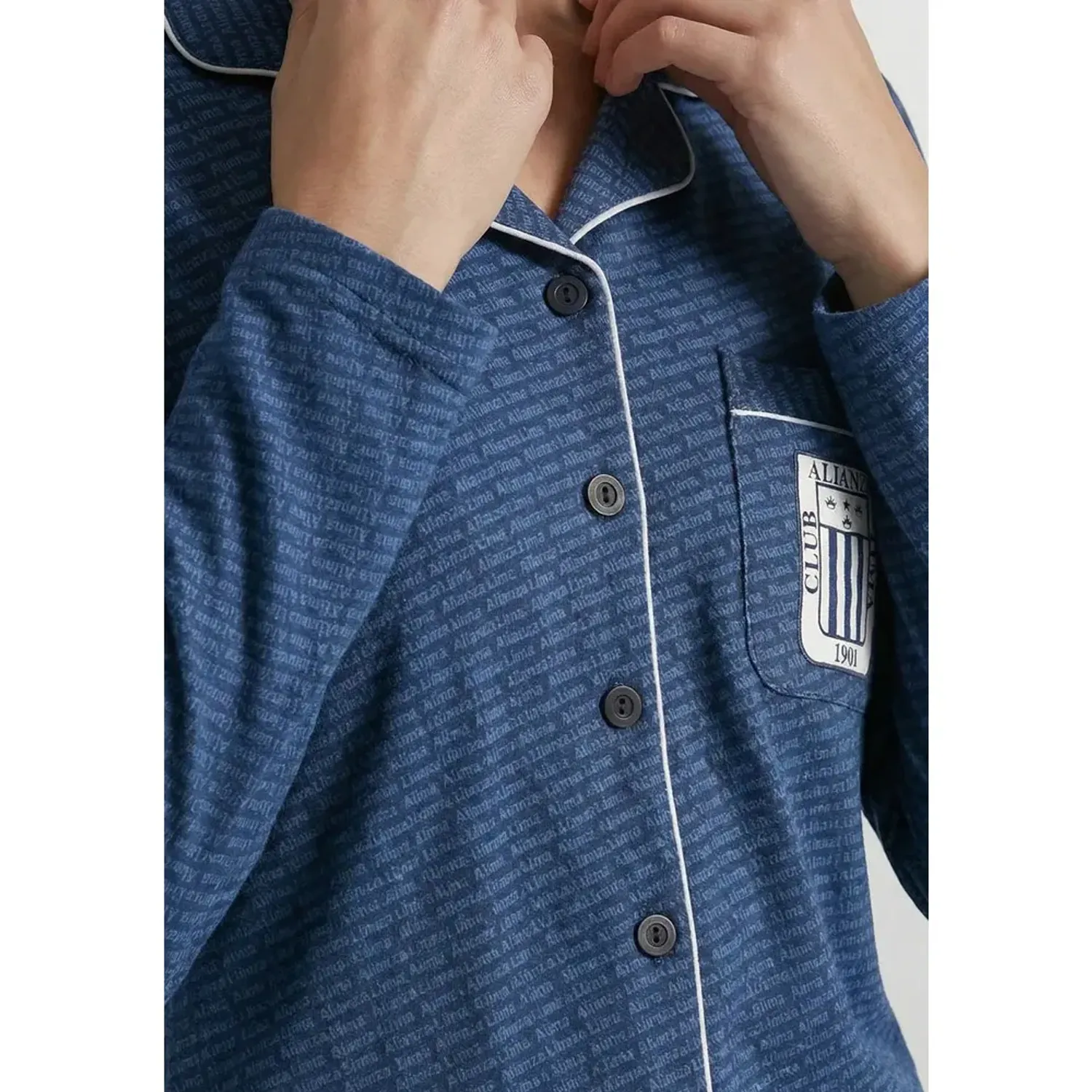 Kayser Pijama Kayser Niño Pantalon Algodon color azul | Platanitos