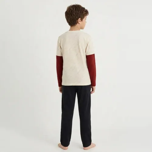Kayser Pijama Niño Pantalon Algodon