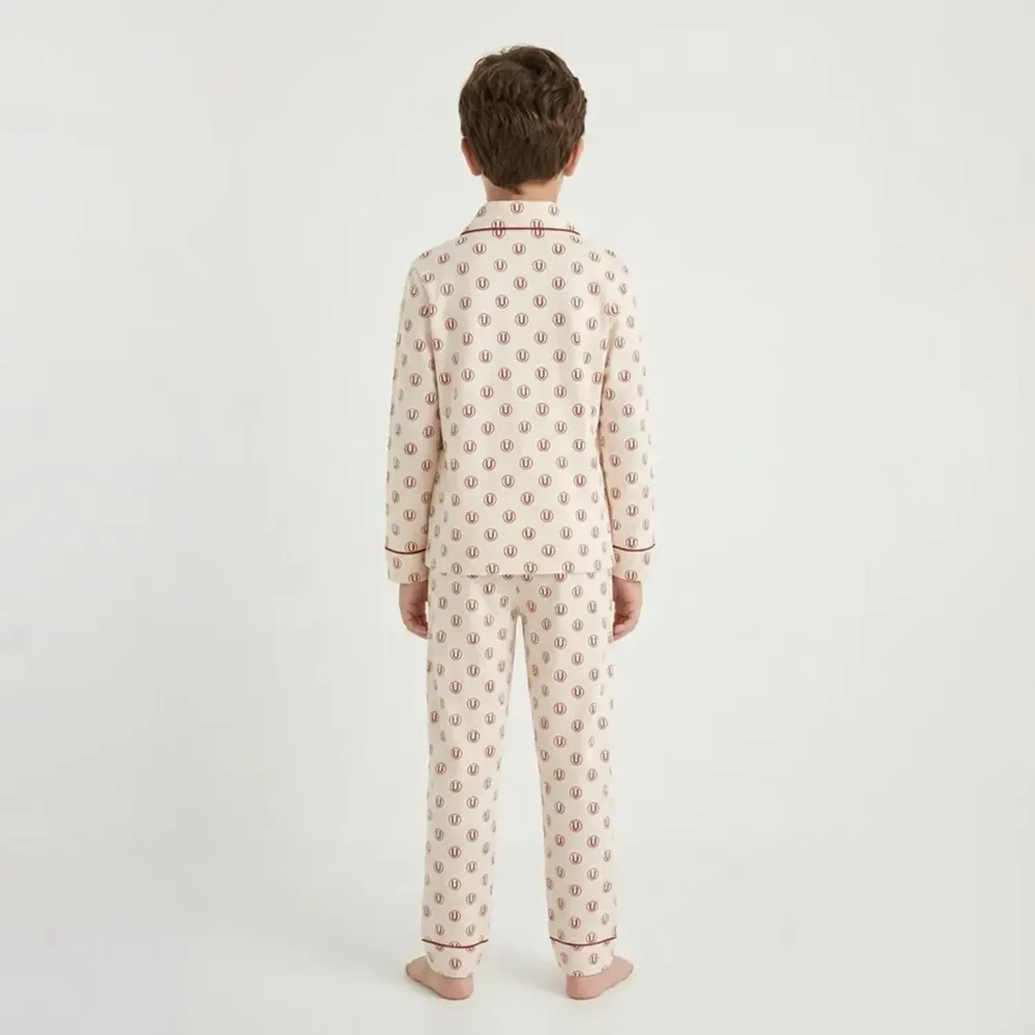 Kayser Pijama Kayser Niño Pantalon Algodon color beige | Platanitos