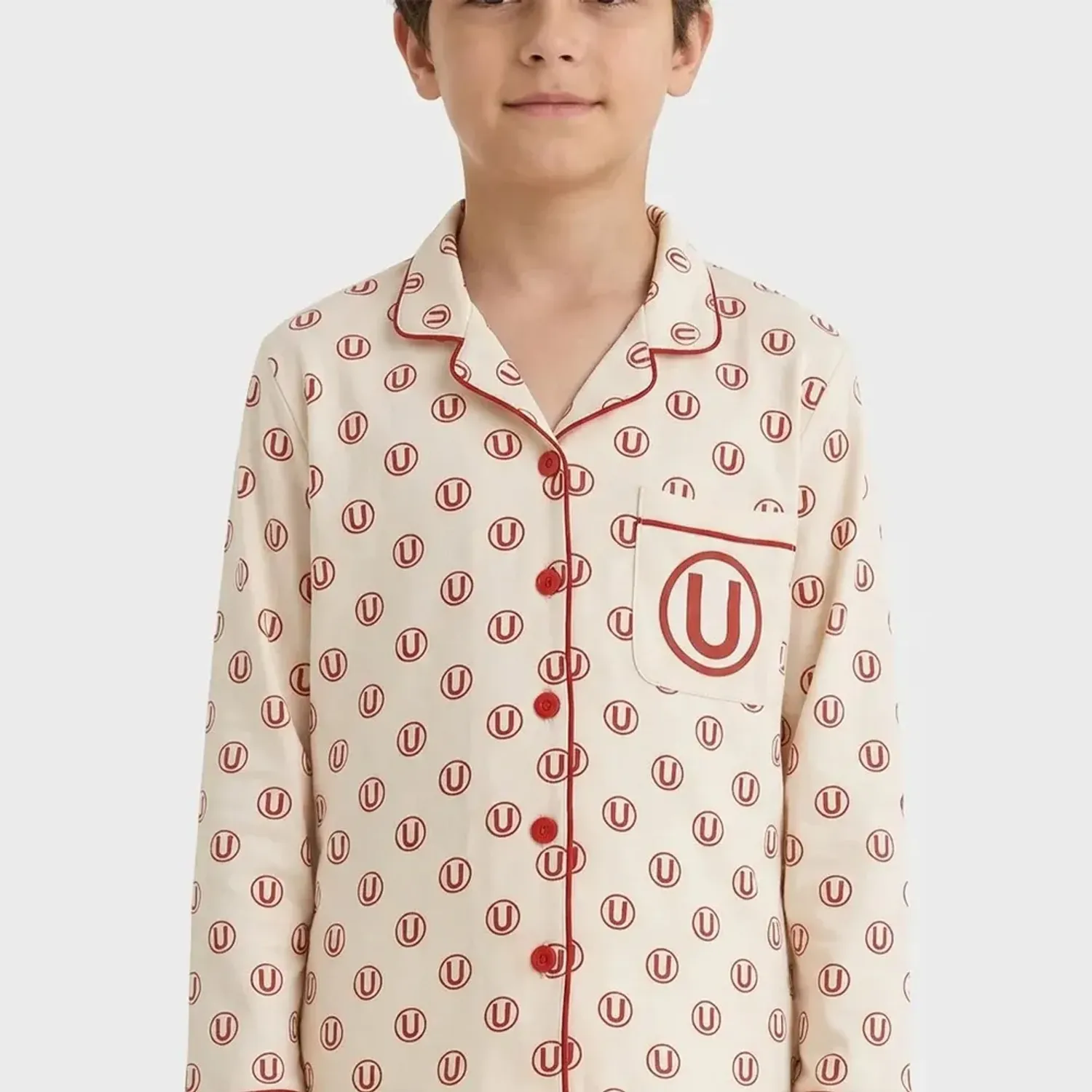 Kayser Pijama Kayser Niño Pantalon Algodon color beige | Platanitos
