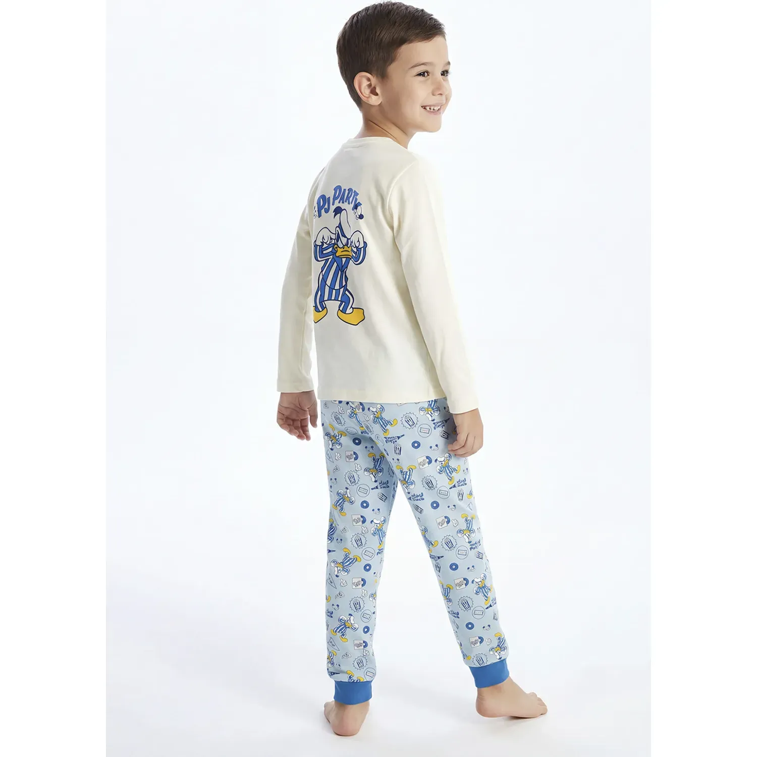 Pijama Kayser Niño Pantalon Algodon color marfil | Platanitos