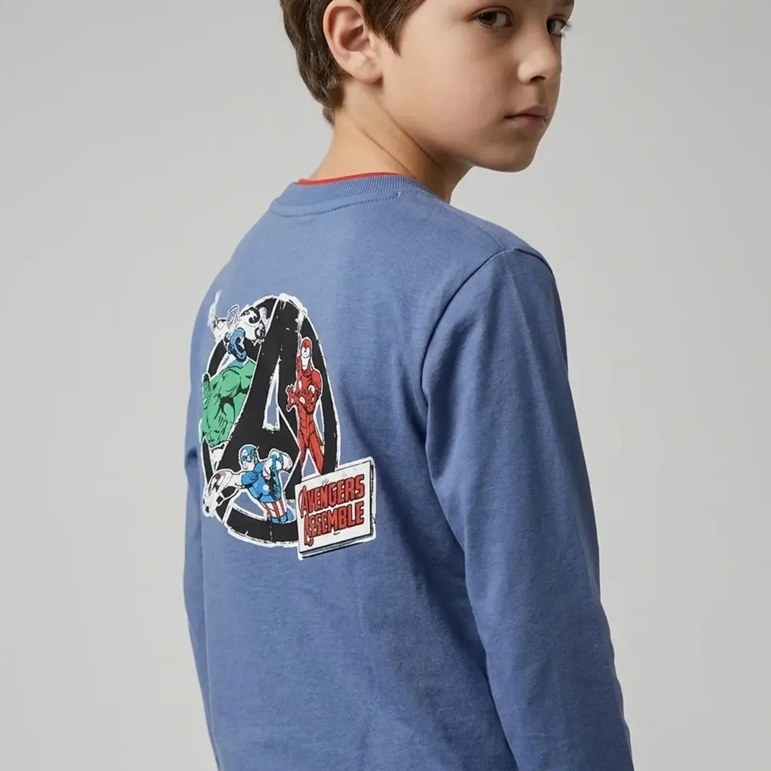 Kayser Pijama Kayser Niño Pantalon Algodon color azul | Platanitos
