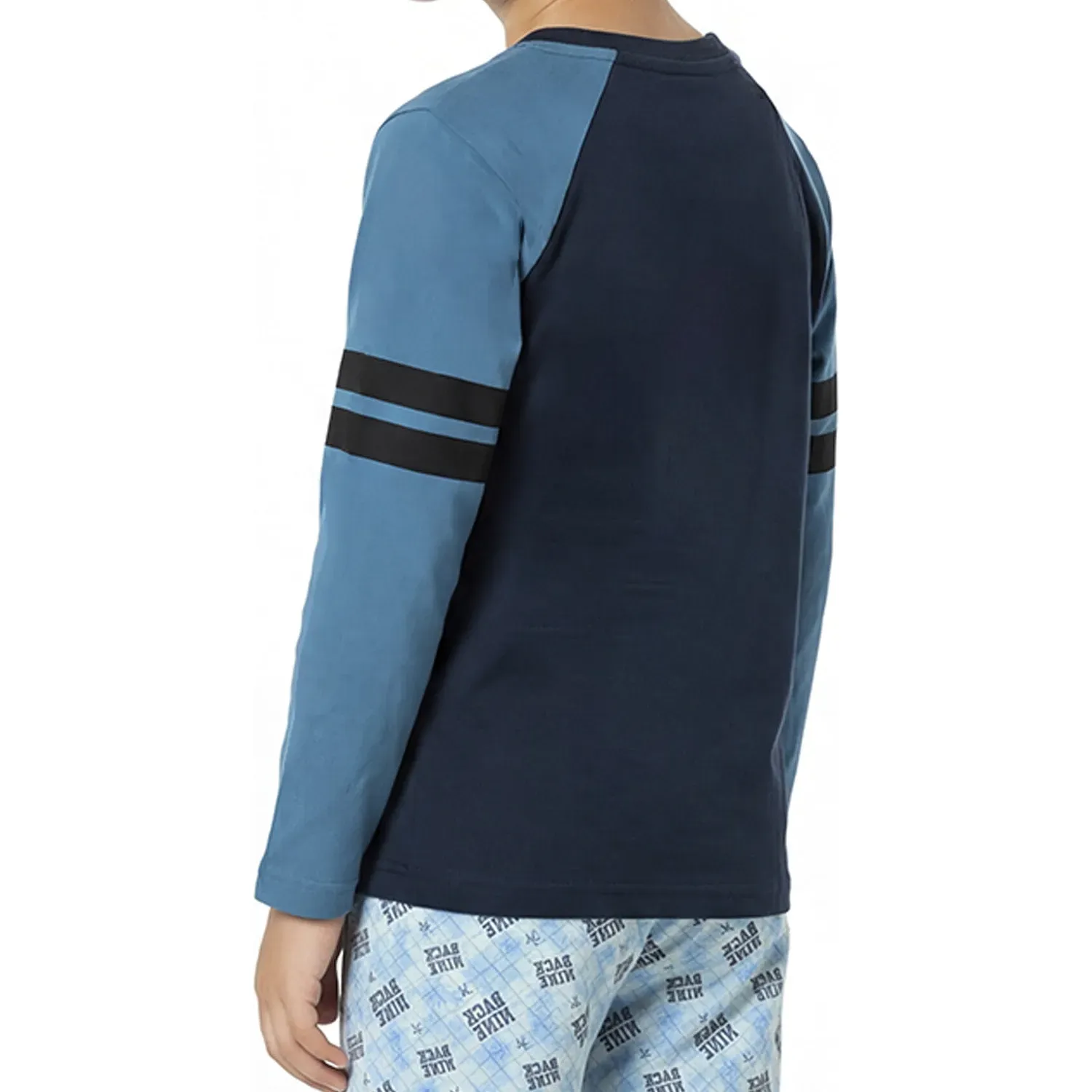 Pijama Kayser Niño Pantalon Algodon color azul | Platanitos