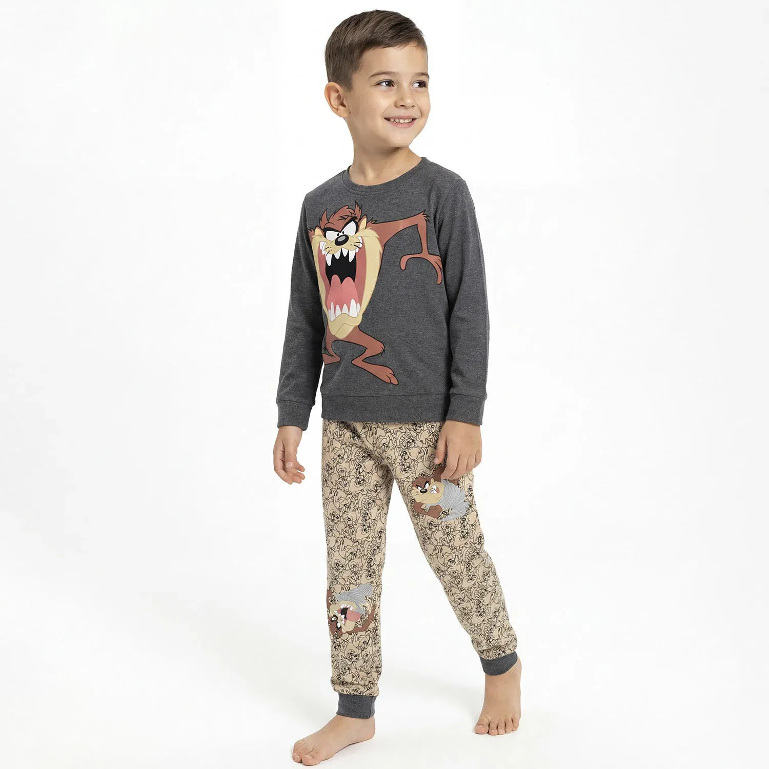 Pijama Kayser Niño Pantalon Algodon color beige | Platanitos