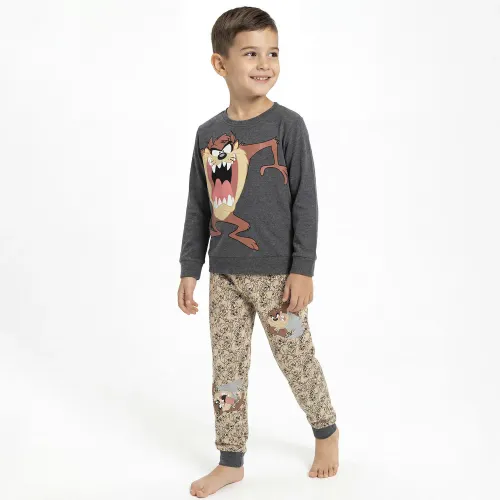 Pijama Kayser Niño Pantalon Algodon color beige | Platanitos