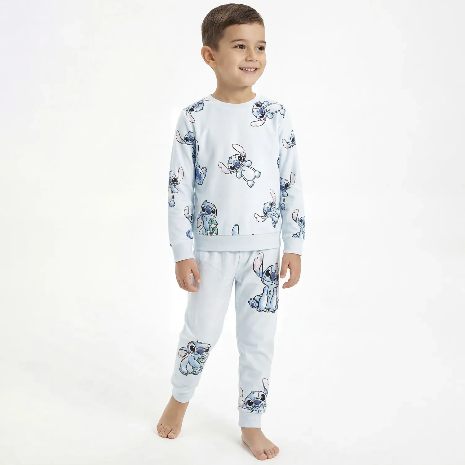 Kayser Pijama Kayser Niño Pantalon Plush color celeste | Platanitos