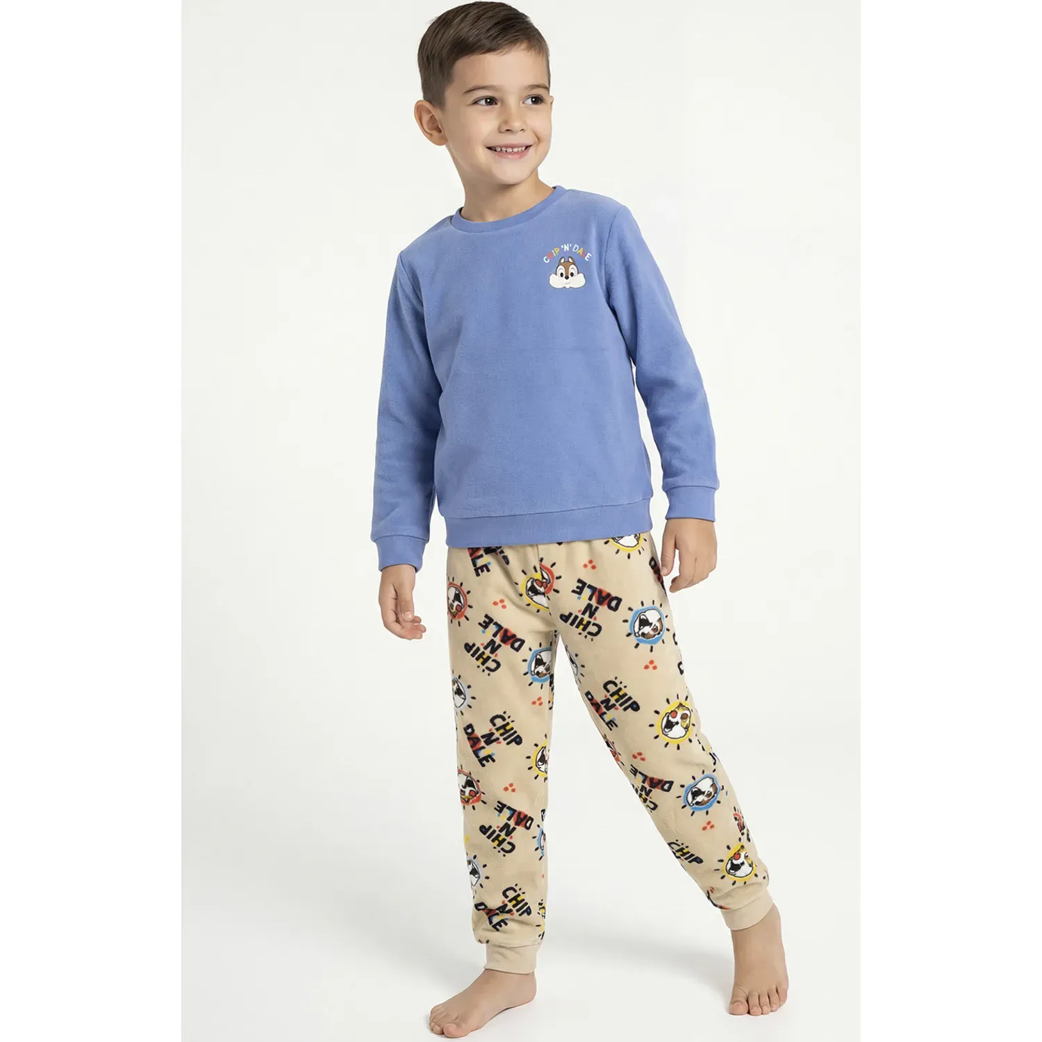 Pijama Kayser Niño Pantalon Polar color azul | Platanitos