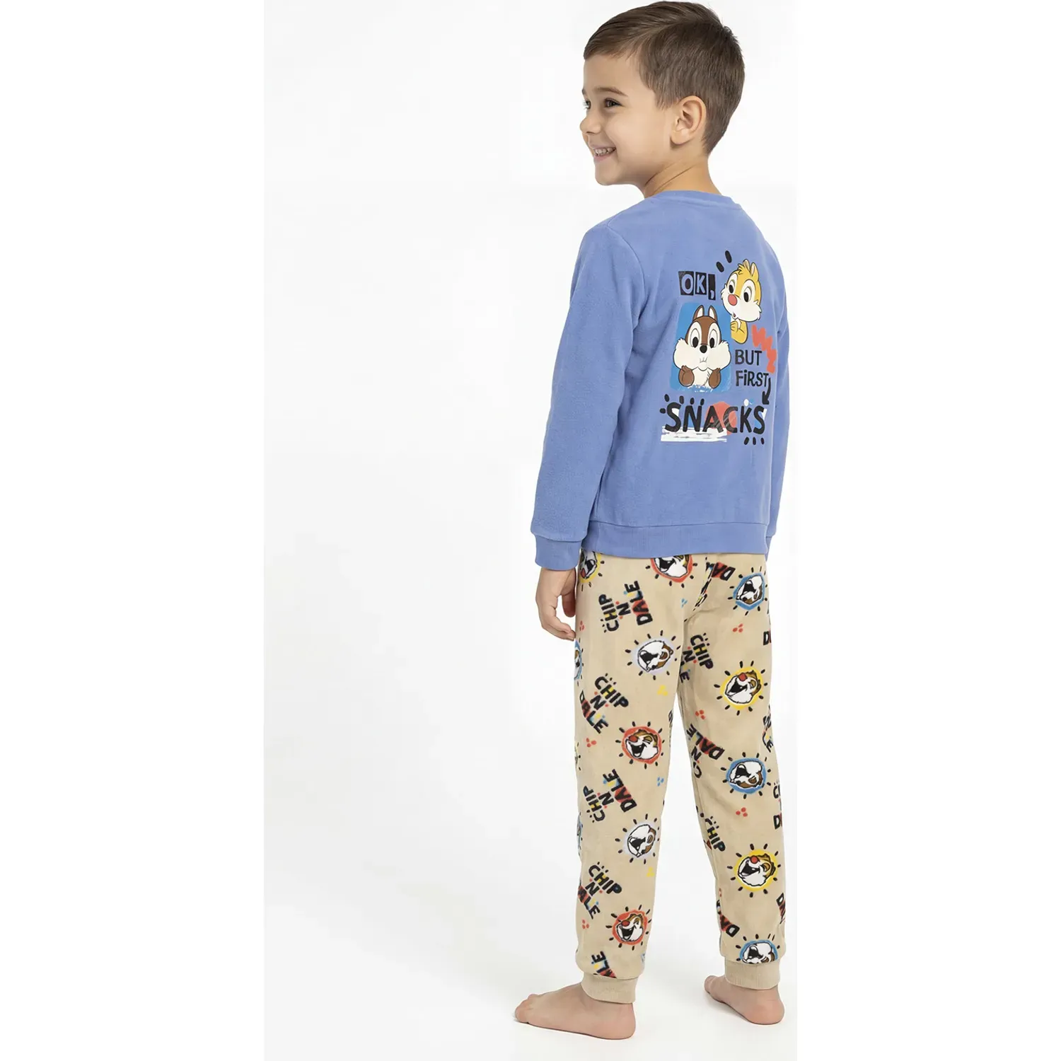 Pijama Kayser Niño Pantalon Polar color azul | Platanitos