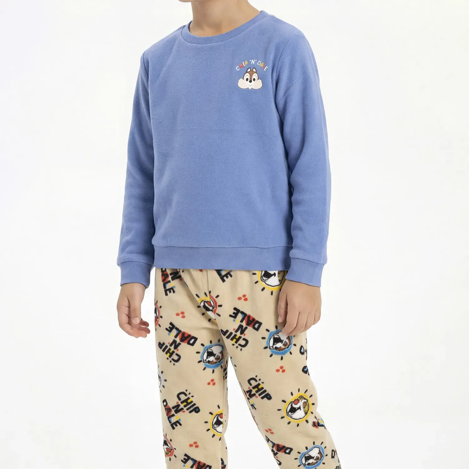 Kayser Pijama Kayser Niño Pantalon Polar color azul | Platanitos