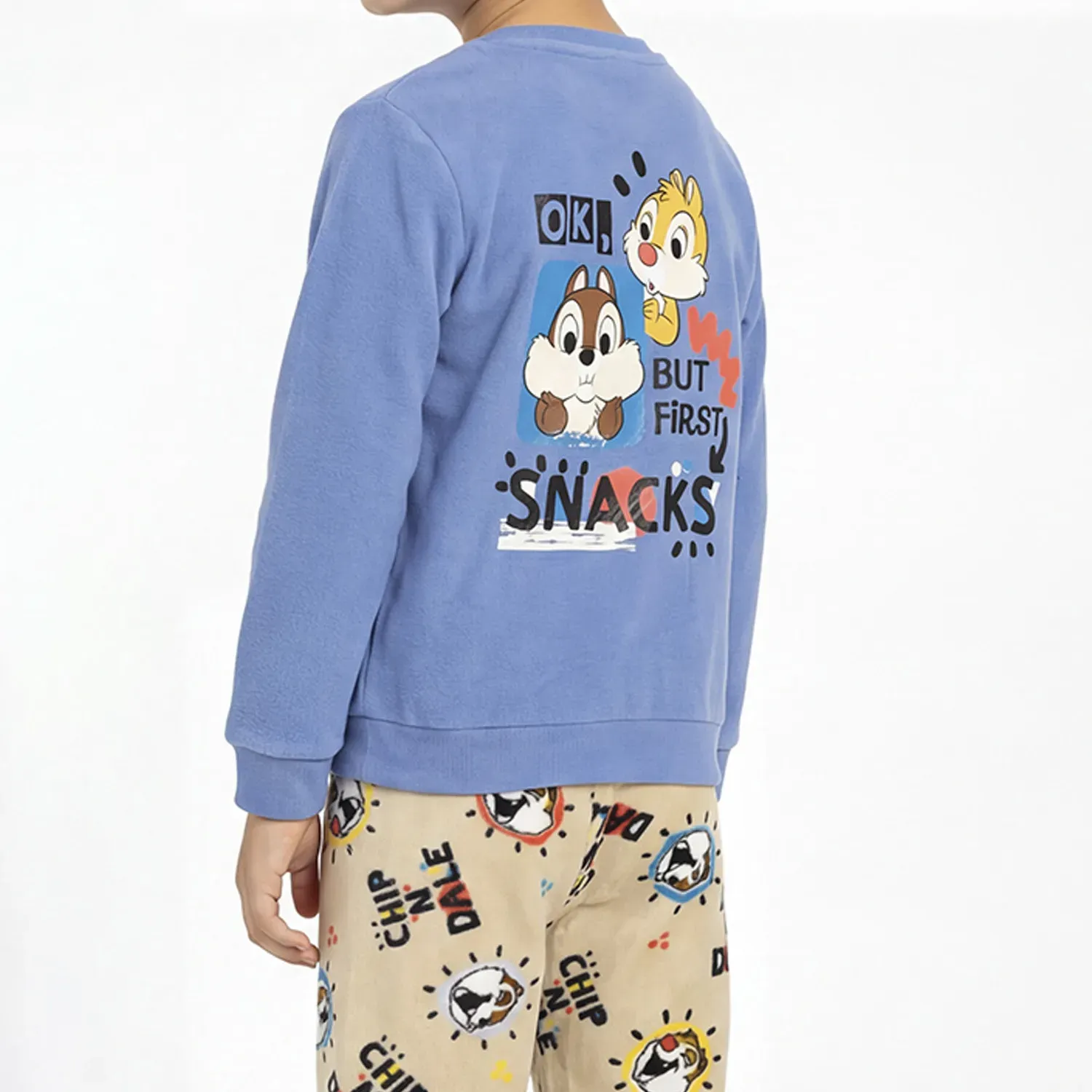 Kayser Pijama Kayser Niño Pantalon Polar color azul | Platanitos