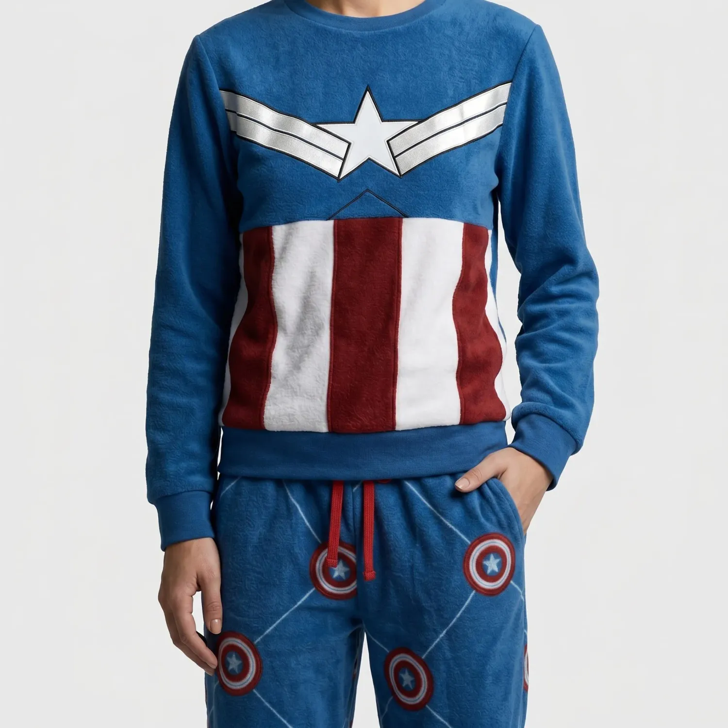 Kayser Pijama Kayser Niño Pantalon Polar color azul | Platanitos