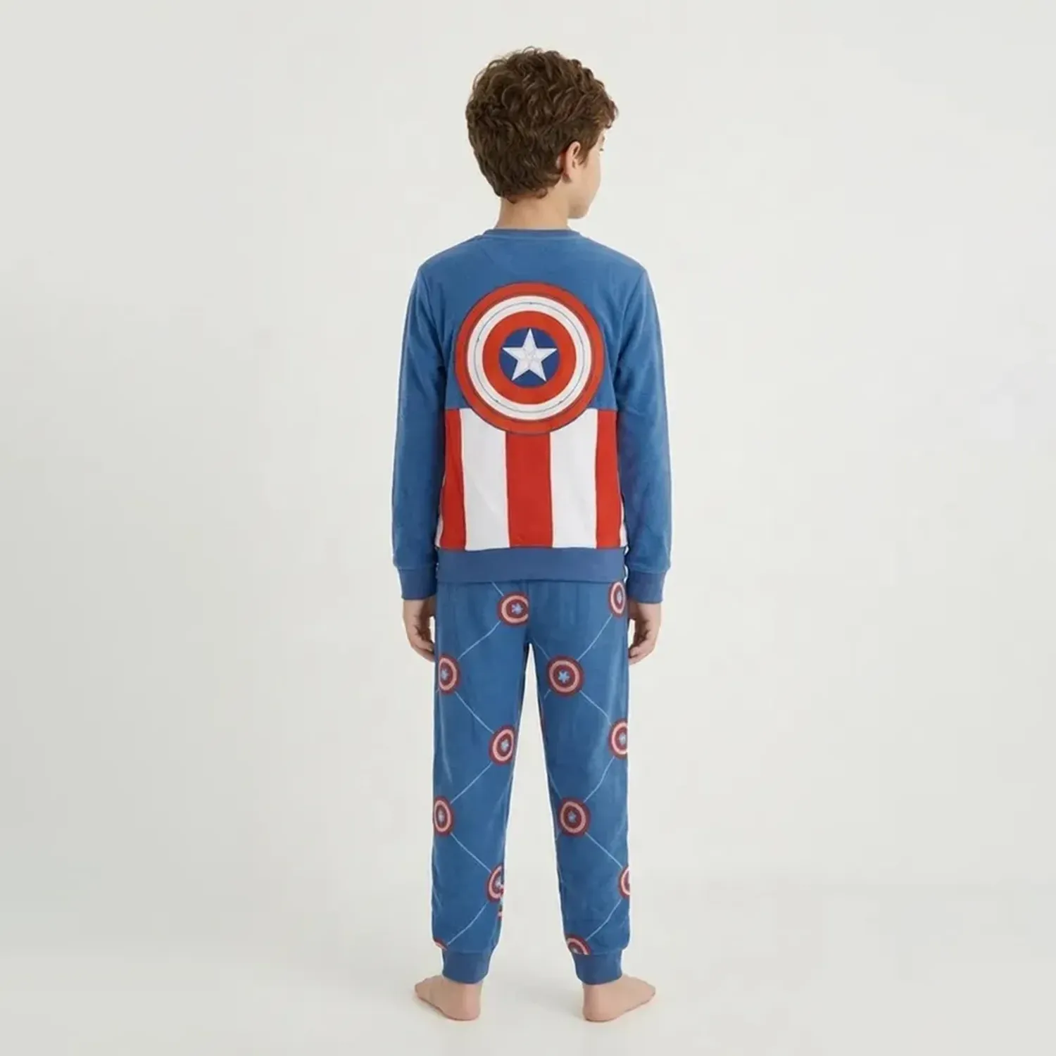 Kayser Pijama Kayser Niño Pantalon Polar color azul | Platanitos