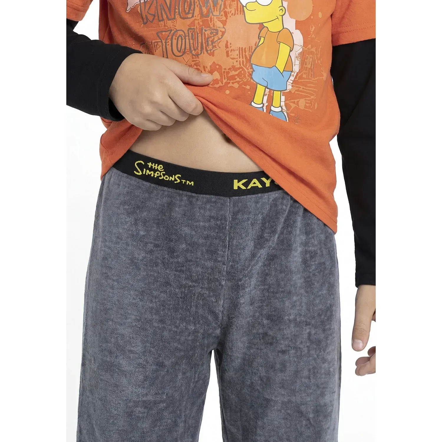 Pijama Kayser Niño Pantalon Polar color rojo | Platanitos