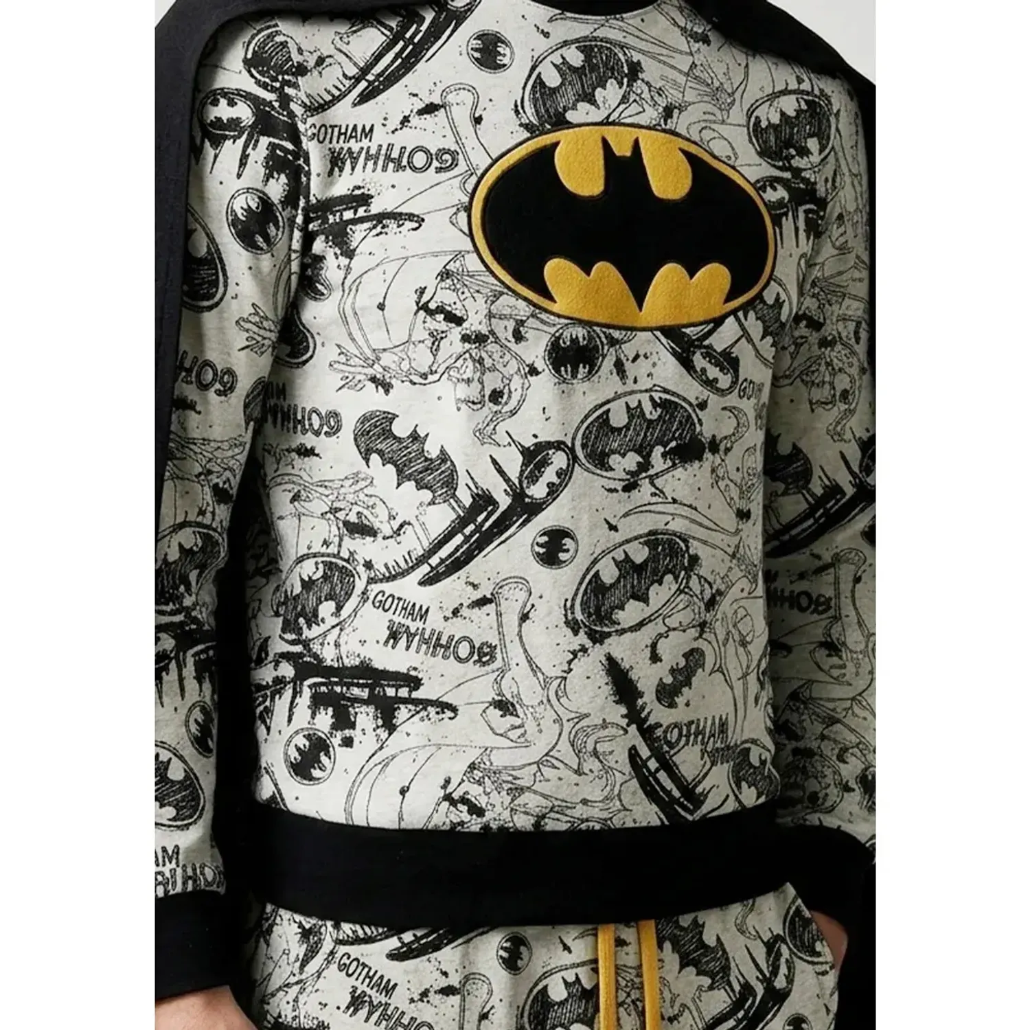 Pijama Kayser Niño Pantalon Polar color negro | Platanitos