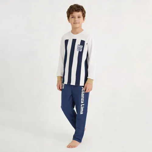 Pijama Kayser Niño Pantalon Poliester color azul | Platanitos