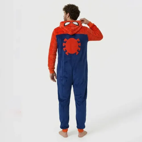 Kayser Pijama Spiderman Enterizo Coral Fleece