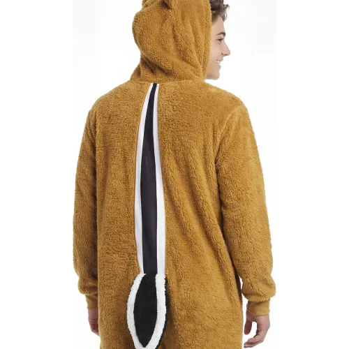 Kayser Pijama Unisex Jovencitos Enterizo Coral Fleece