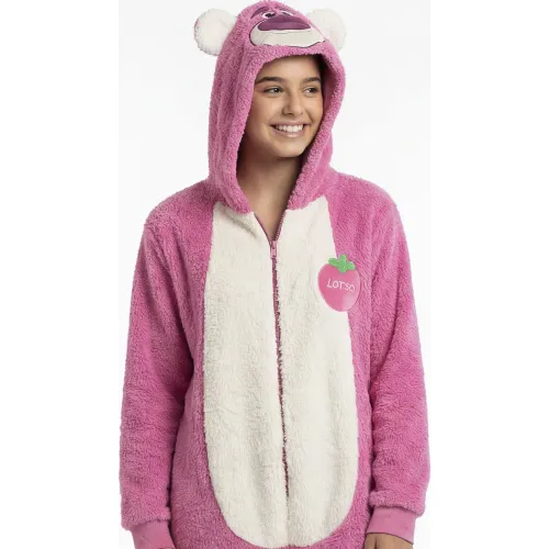 Kayser Pijama Unisex Jovencitos Enterizo Coral Fleece