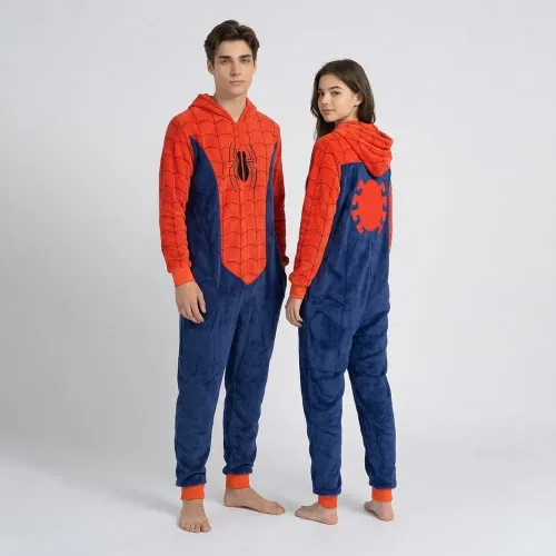 Pijama Kayser Unisex Jovencitos Enterizo Coral Fleece color rojo | Platanitos
