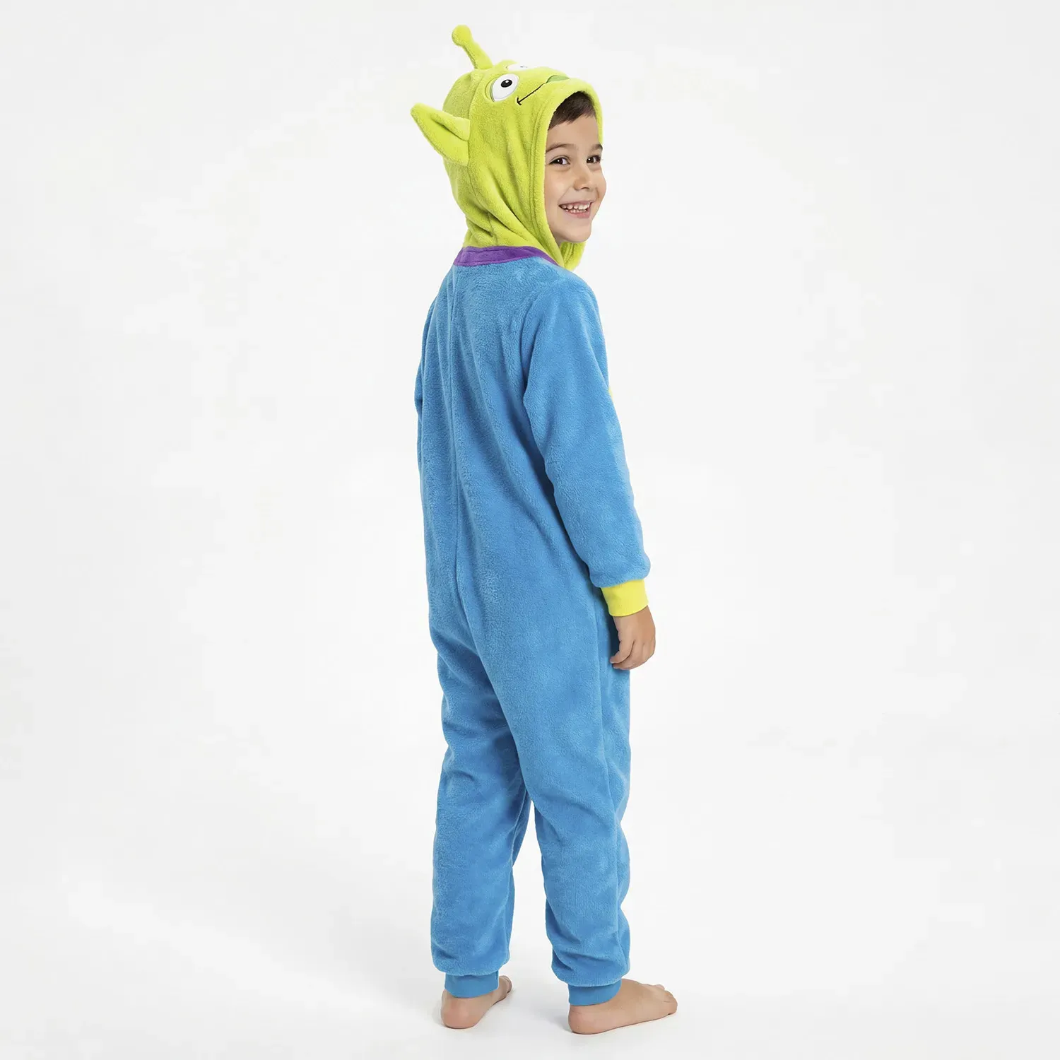 Kayser Pijama Kayser Unisex Niño Enterizo Coral Fleece color azul | Platanitos