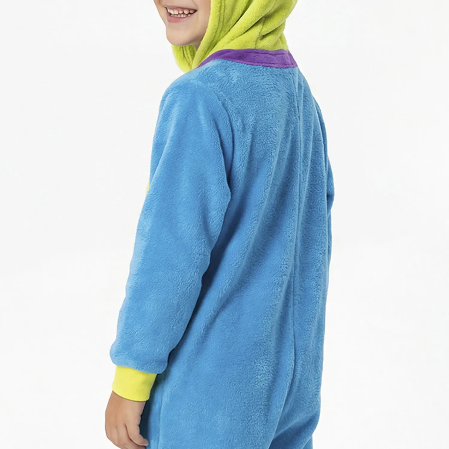 Kayser Pijama Kayser Unisex Niño Enterizo Coral Fleece color azul | Platanitos