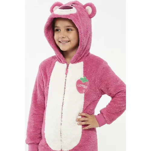 Kayser Pijama Unisex Niño Enterizo Coral Fleece