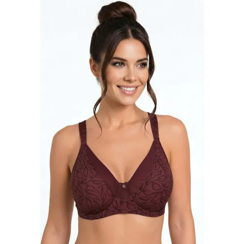 Sosten Kayser Mujer Sin Soft Microfibra color rojo | Platanitos